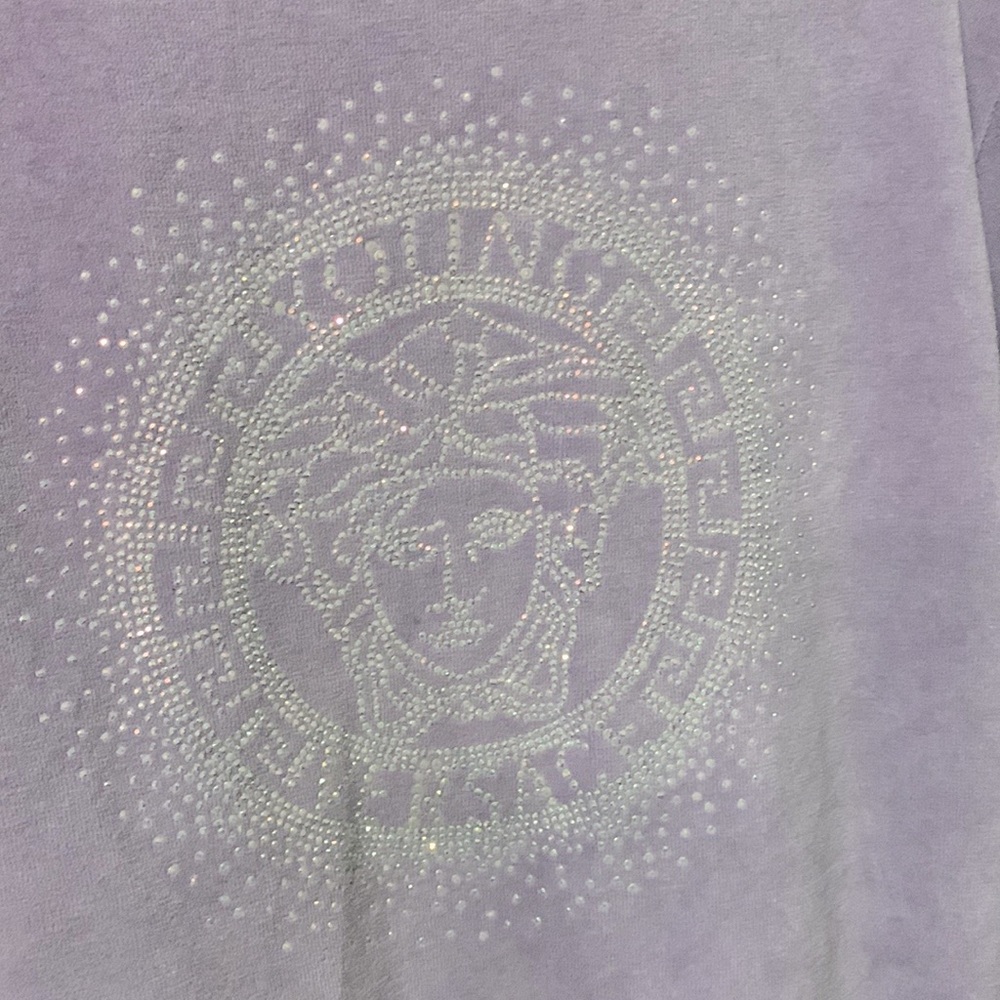 Versace velvet jogging suit
